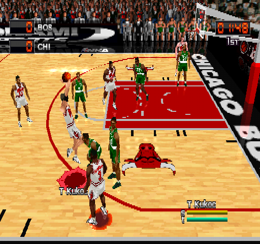 NBA in the Zone 2000 screenshot 4 for Playstation